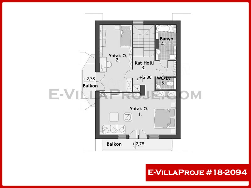 Model 18-2094 — 179 m², 2 storeys thumbnail 3