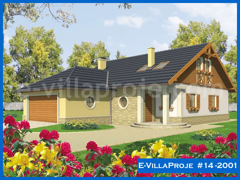 Model 14-2001 — 180 m², 2 storeys - 14-2001