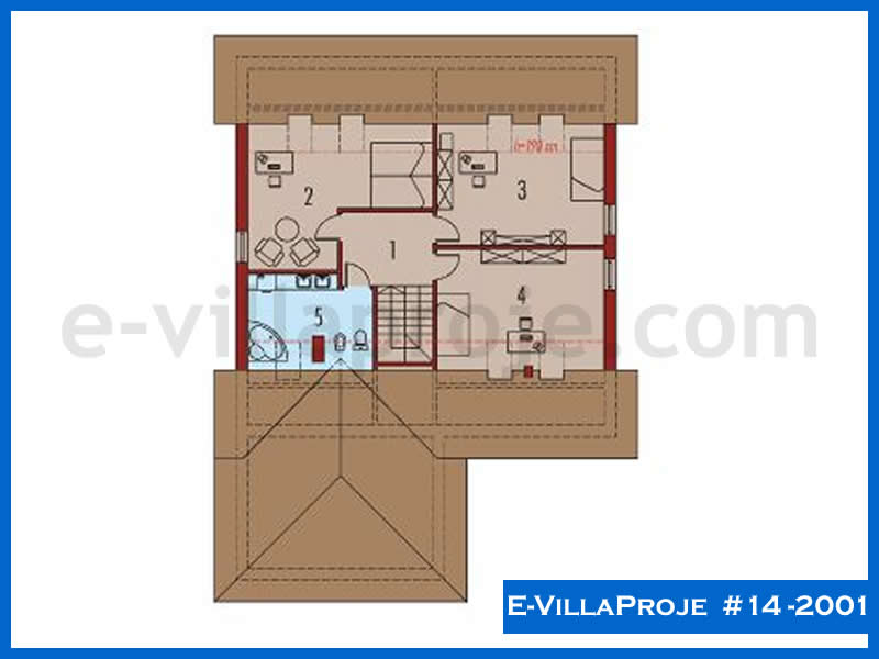 Model 14-2001 — 180 m², 2 storeys thumbnail 3