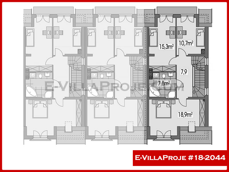 Model 18-2044 — 180 m², 3 storeys thumbnail 3