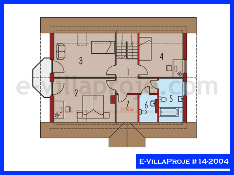 Model 14-2004 — 181 m², 2 storeys thumbnail 3