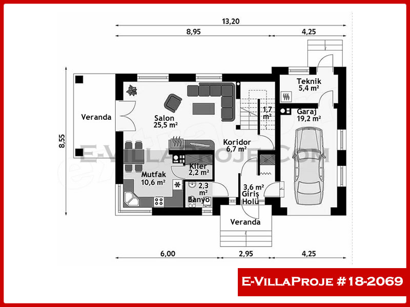 Model 18-2069 — 181 m², 2 storeys thumbnail 2
