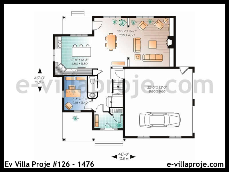Model 126-1476 — 183 m², 2 storeys thumbnail 2