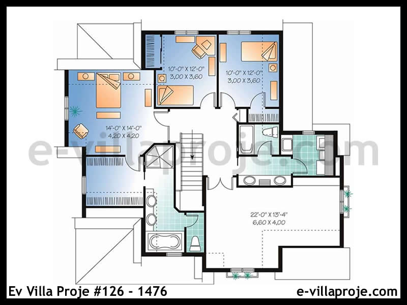 Model 126-1476 — 183 m², 2 storeys thumbnail 3