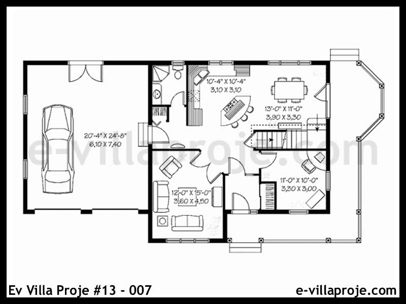 Model 13-007 — 183 m², 2 storeys thumbnail 2
