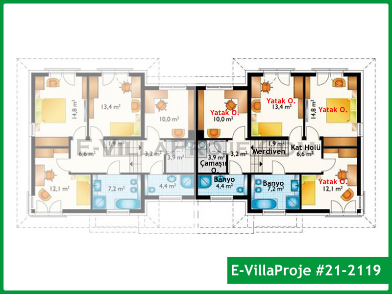 Model 21-2119 — 183 m², 2 storeys thumbnail 3