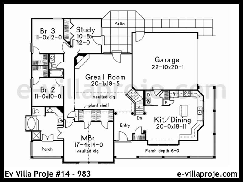Model 14-983 — 183 m², 1 storey thumbnail 2