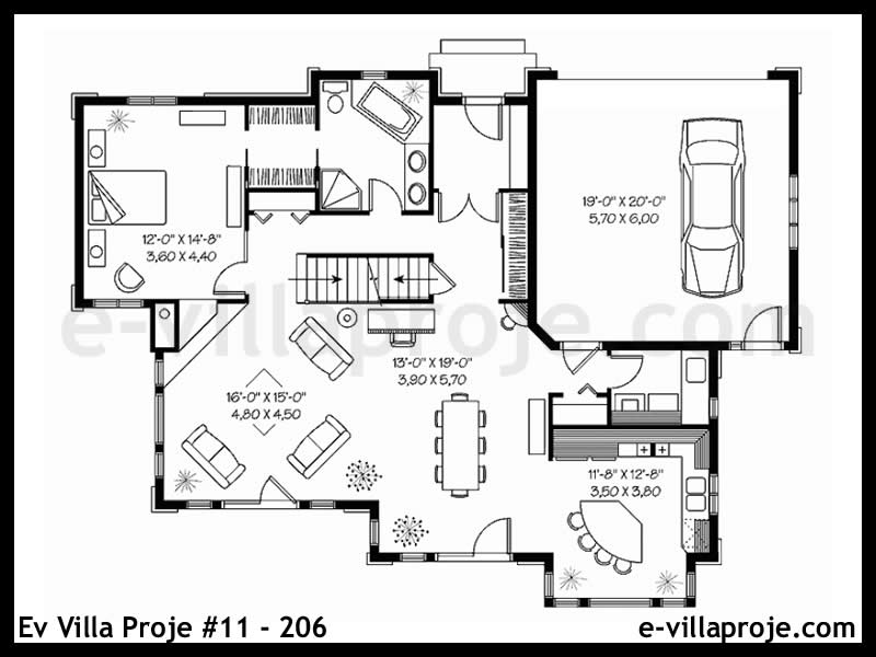 Model 11-206 — 184 m², 2 storeys thumbnail 2