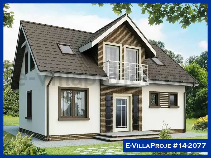 Model 14-2077 — 184 m², 2 storeys - 14-2077