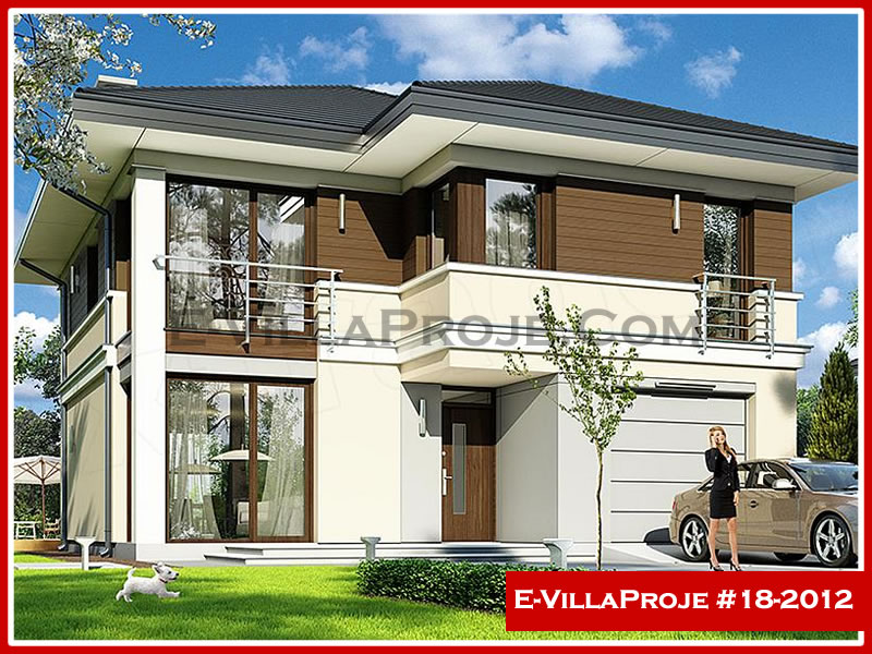 Model 18-2012 — 184 m², 2 storeys - 18-2012