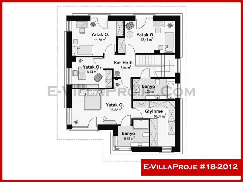 Model 18-2012 — 184 m², 2 storeys thumbnail 3