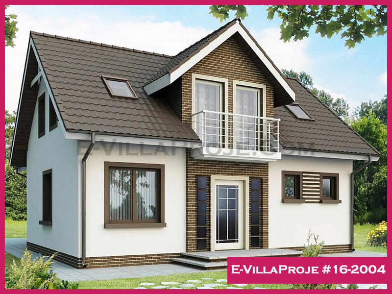 Model 16-2004 — 185 m², 2 storeys - 16-2004