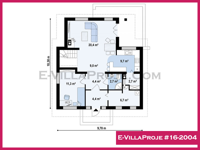 Model 16-2004 — 185 m², 2 storeys thumbnail 2