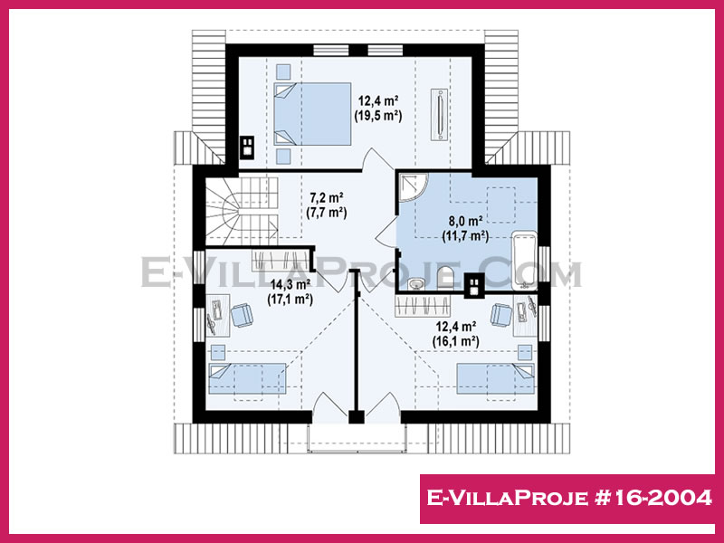 Model 16-2004 — 185 m², 2 storeys thumbnail 3