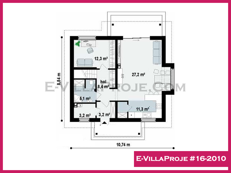 Model 16-2010 — 185 m², 2 storeys thumbnail 2