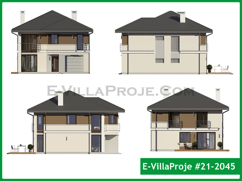 Model 21-2045 — 185 m², 2 storeys thumbnail 12
