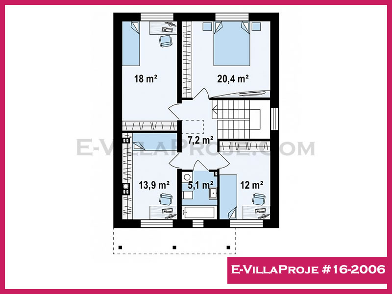 Model 16-2006 — 185 m², 2 storeys thumbnail 3