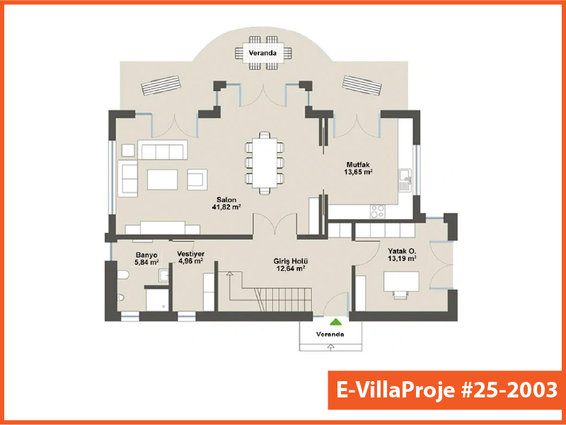 Model 25-2003 — 186 m², 2 storeys thumbnail 2