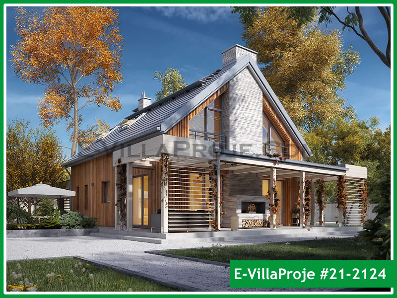 Model 21-2124 — 187 m², 2 storeys - 21-2124