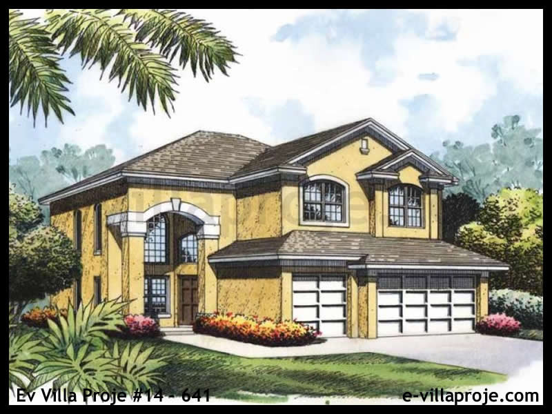 Model 14-641 — 187 m², 2 storeys - 14-641