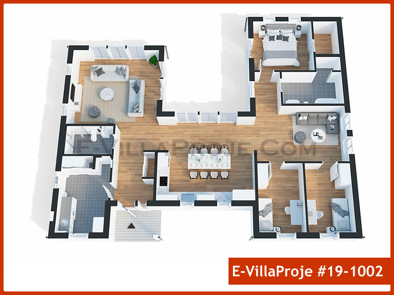 Model 19-1002 — 187 m², 1 storey thumbnail 3
