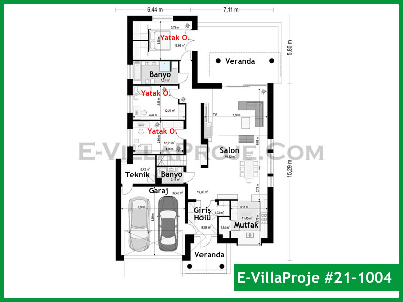 Model 21-1004 — 187 m², 1 storey thumbnail 2