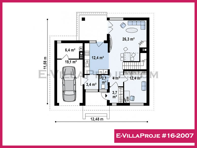 Model 16-2007 — 188 m², 2 storeys thumbnail 2