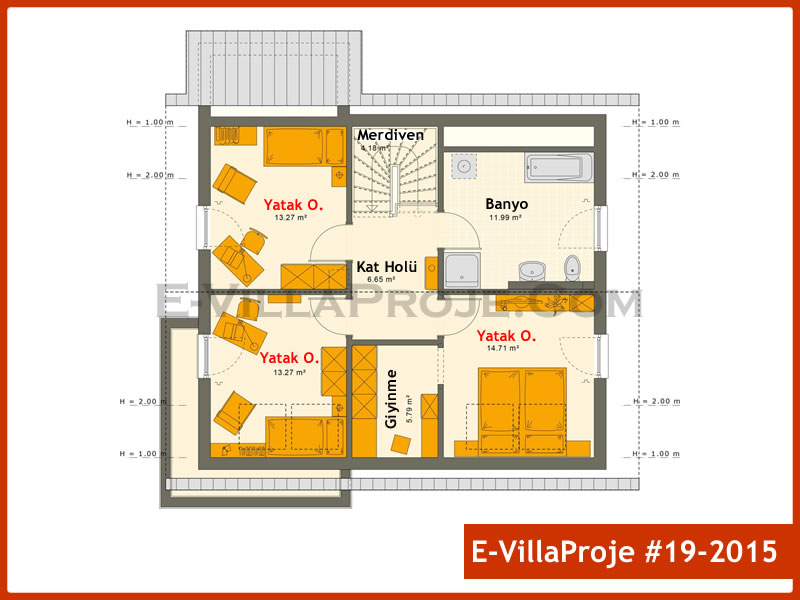 Model 19-2015 — 188 m², 2 storeys thumbnail 3
