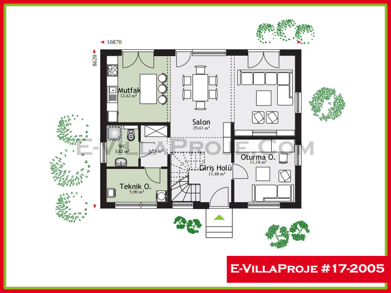 Model 17-2005 — 188 m², 2 storeys thumbnail 2