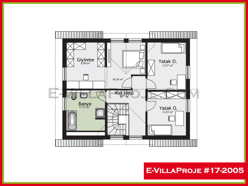 Model 17-2005 — 188 m², 2 storeys thumbnail 3