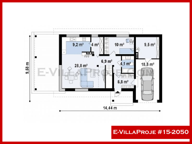 Model 15-2050 — 188 m², 2 storeys thumbnail 2