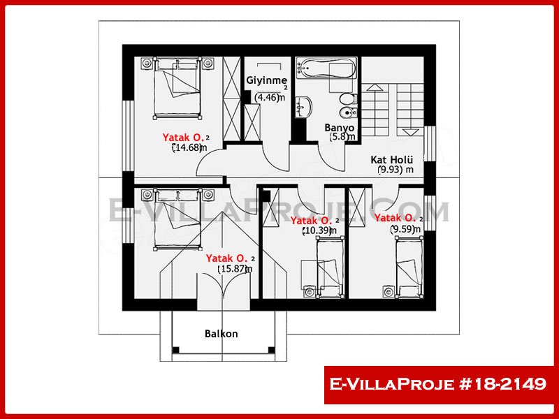 Model 18-2149 — 188 m², 2 storeys thumbnail 3