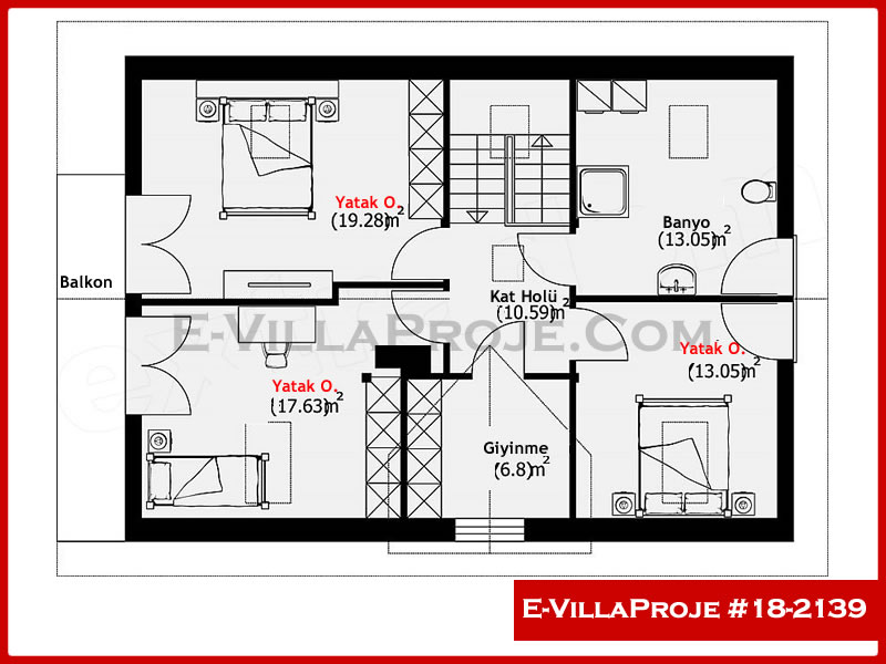 Model 18-2139 — 189 m², 2 storeys thumbnail 3
