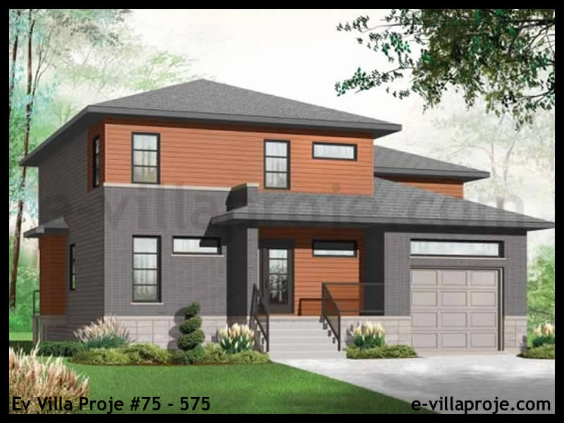 Model 75-575 — 189 m², 2 storeys - 75-575