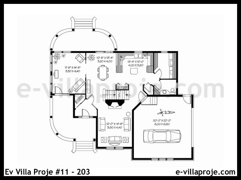 Model 11-203 — 189 m², 2 storeys thumbnail 2