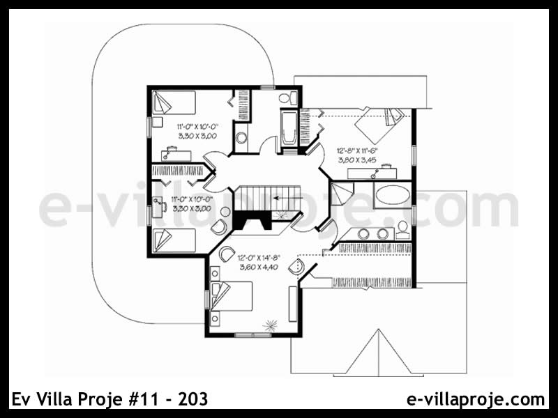Model 11-203 — 189 m², 2 storeys thumbnail 3