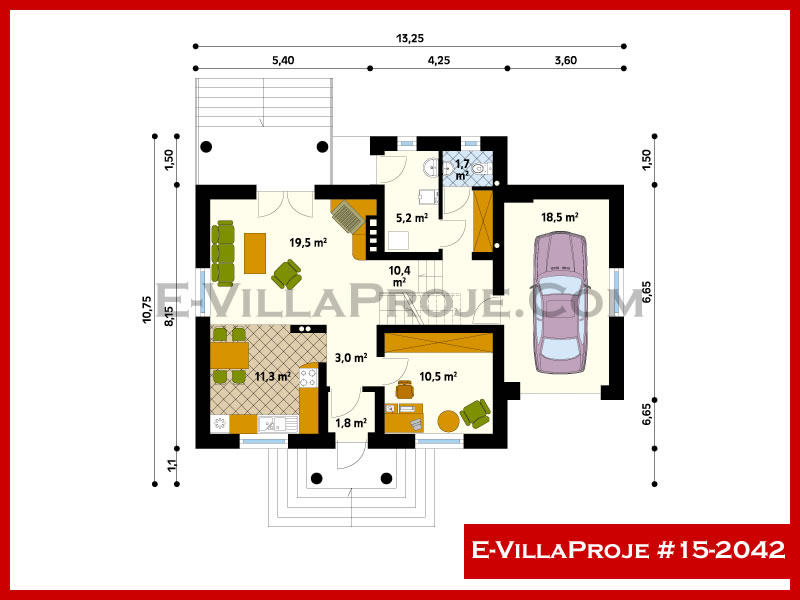 Modell 15-2042 — 190 m², 2 Geschosse thumbnail 2