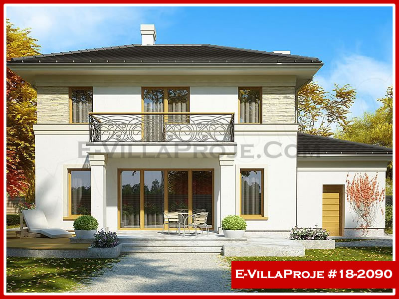 Model 18-2090 — 190 m², 2 storeys - 18-2090