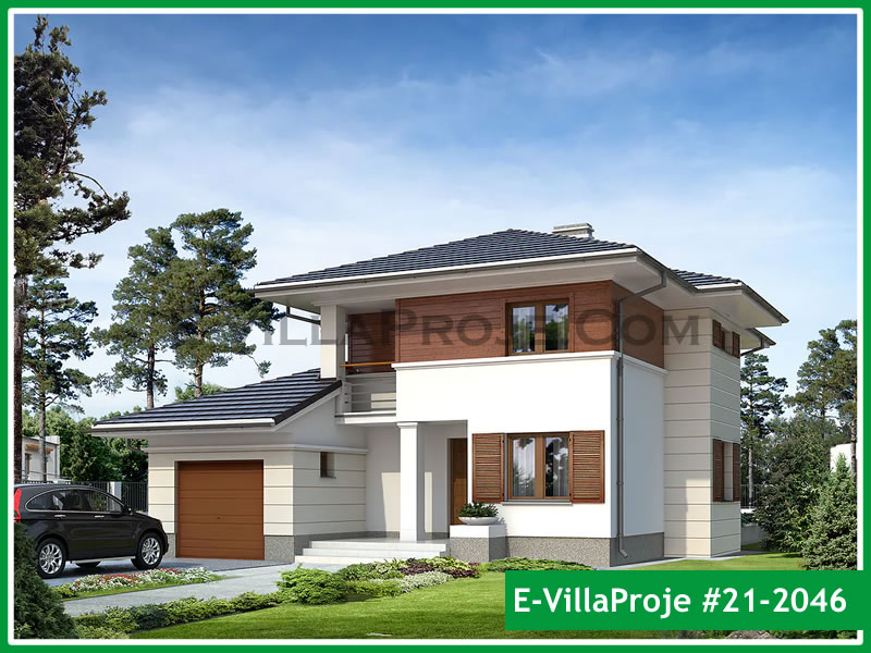 Model 21-2046 — 190 m², 2 storeys - 21-2046