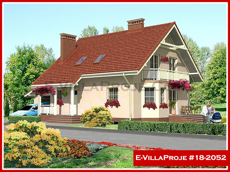Model 18-2052 — 191 m², 2 storeys - 18-2052