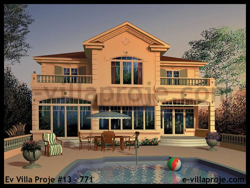 Model 13-771 — 191 m², 2 storeys - 13-771