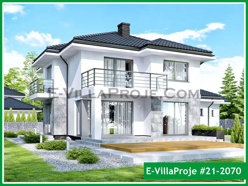 Model 21-2070 — 191 m², 2 storeys - 21-2070