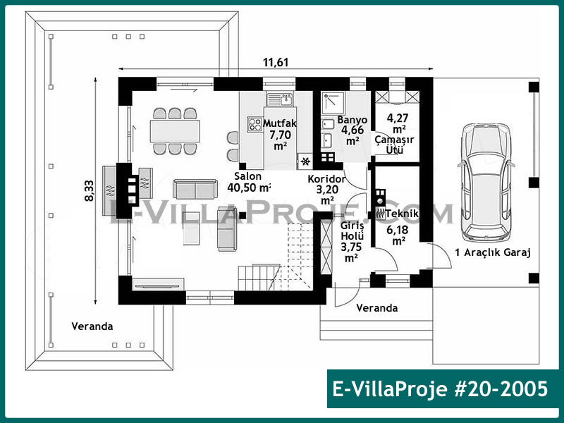Model 20-2005 — 191 m², 2 storeys thumbnail 2