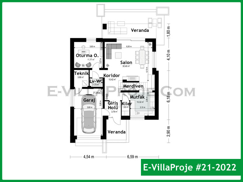 Model 21-2022 — 192 m², 2 storeys thumbnail 2