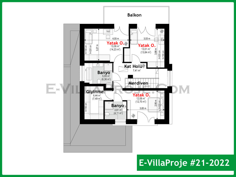 Model 21-2022 — 192 m², 2 storeys thumbnail 3