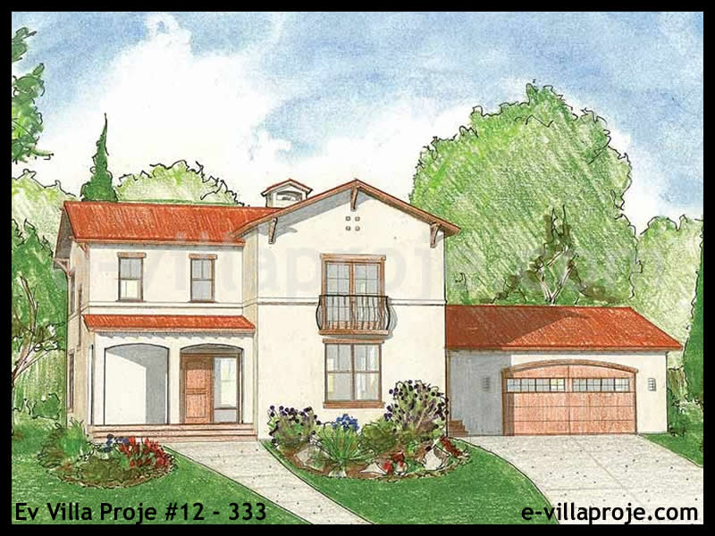 Model 12-333 — 193 m², 2 storeys - 12-333