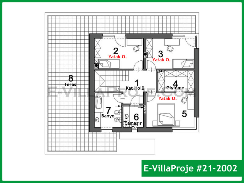 Model 21-2002 — 193 m², 2 storeys thumbnail 3