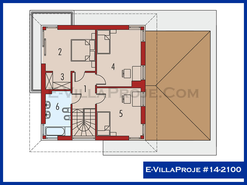 Model 14-2100 — 193 m², 2 storeys thumbnail 3