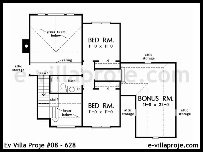 Model 08-628 — 194 m², 2 storeys thumbnail 3