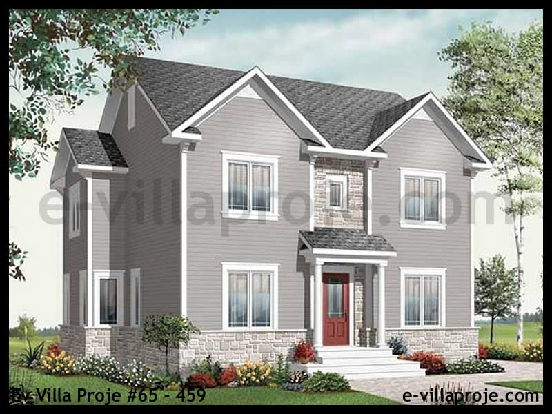 Model 65-459 — 194 m², 2 storeys - 65-459